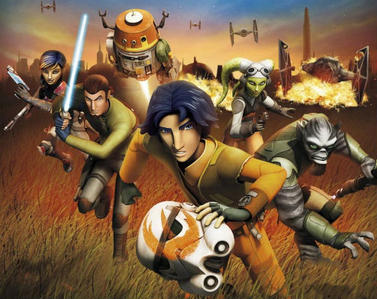 Star Wars Rebels DVD header