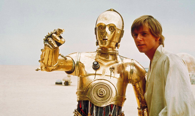 Star Wars - Luke Skywalker and C3PO