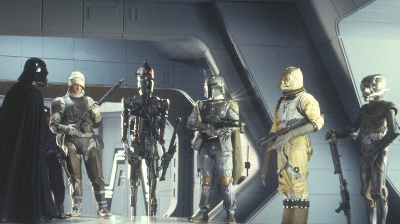 Empire Strikes Back bounty hunter lineup 