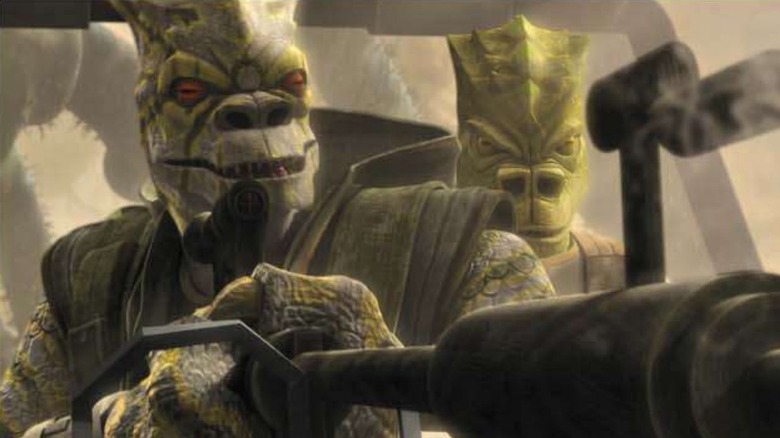 Trandoshan bounty hunters