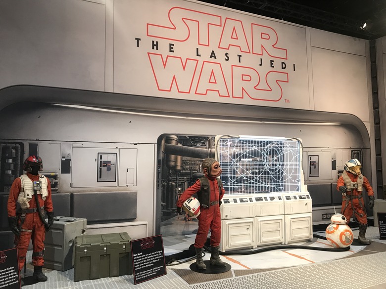 Star Wars: The Last Jedi display at Comic-Con 2017