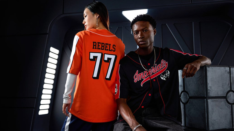 Disney Store's Star Wars Day 2026 baseball jerseys for Rebels and Imperials