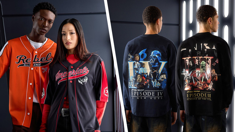 Disney Store's Star Wars Day 2026 Spirit Jersey and baseball jersey collections