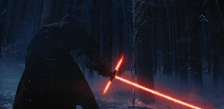 Star Wars episode 7 lightsaber