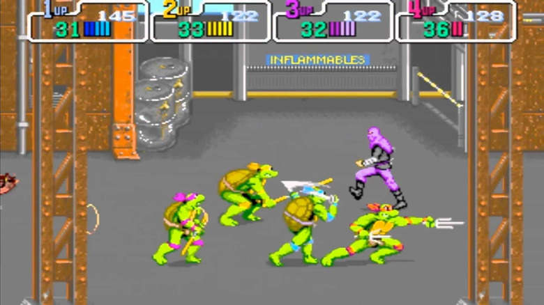 Teenage Mutant Ninjat Turtles Arcade Game Cabinets