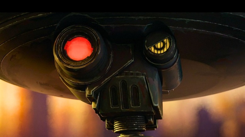 Spybot looking menacing in Star Wars: Maul - Shadow Lord