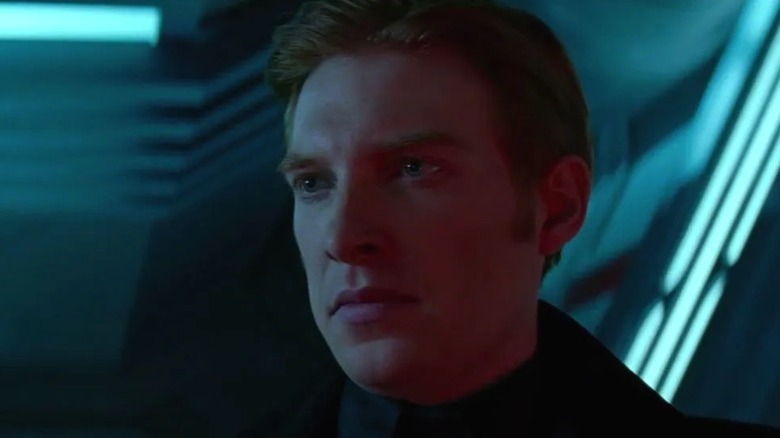 General Hux staring on a ship