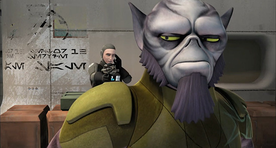 Star Wars Rebels zeb