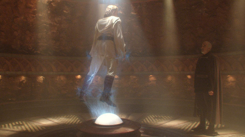 Dooku and Obi-Wan Attack of the Clones
