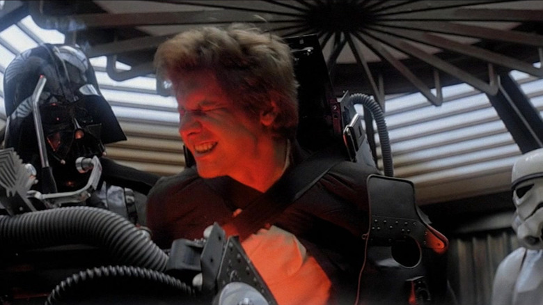 Star Wars: The Empire Strikes Back, Vader, Han, stormtrooper