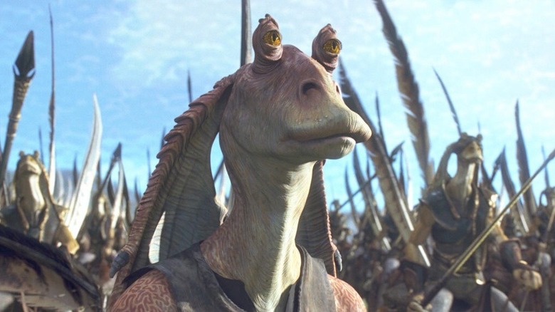 Ameaça Fantasma de Star Wars Jar Jar Binks 