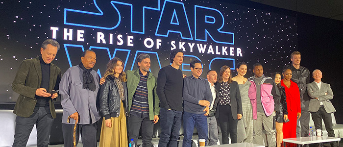 Star Wars The Rise of Skywalker press conference