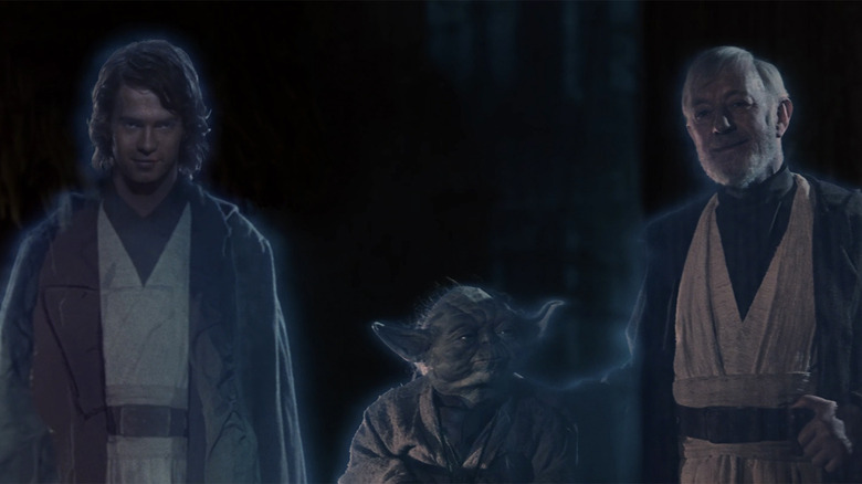 Force Ghosts Return of the Jedi