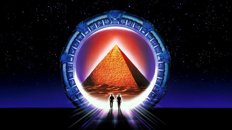 The official poster for Stargate.