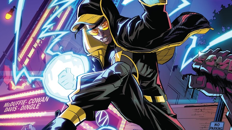 Static Shock comic art