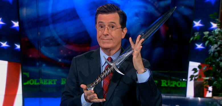 Stephen Colbert Tolkien Trivia Challenge