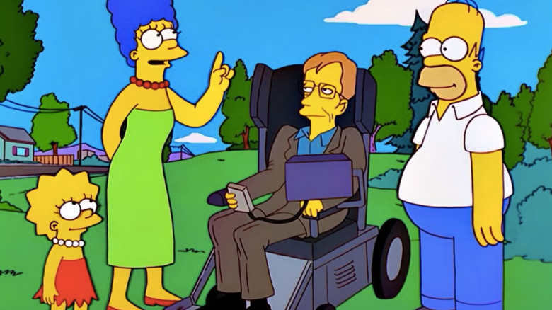 Los Simpson Stephen Hawking
