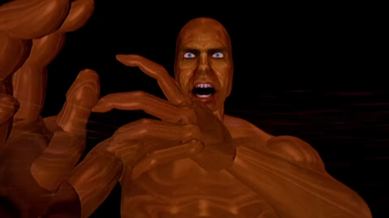 Jobe Smith's VR avatar in The Lawnmower Man