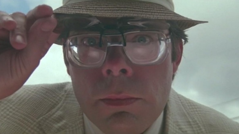 Stephen King contends with an ornery ATM as ATM Man in Maximum Overdrive