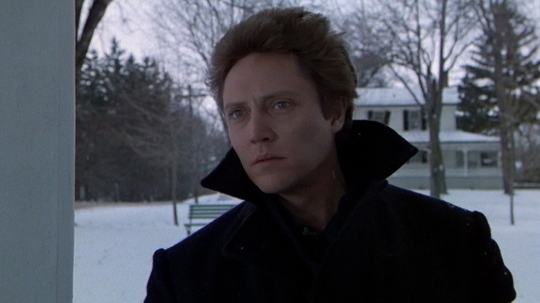 Christopher Walken in the snow