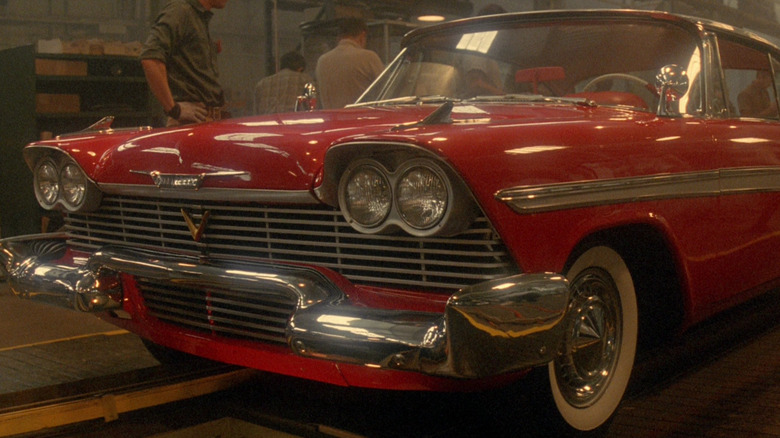 Christine the car holding still in Christine