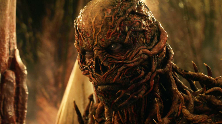 Jamie Campbell Bower's Vecna looking angry in Stranger Things