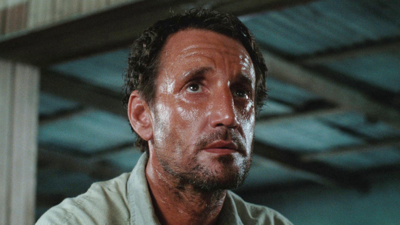 Roy Scheider as Jackie Scanlon looking sweaty in Sorcerer