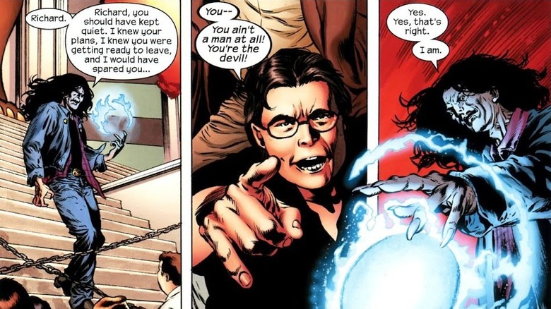 Panels from the comic book The Stand: Captain Trips