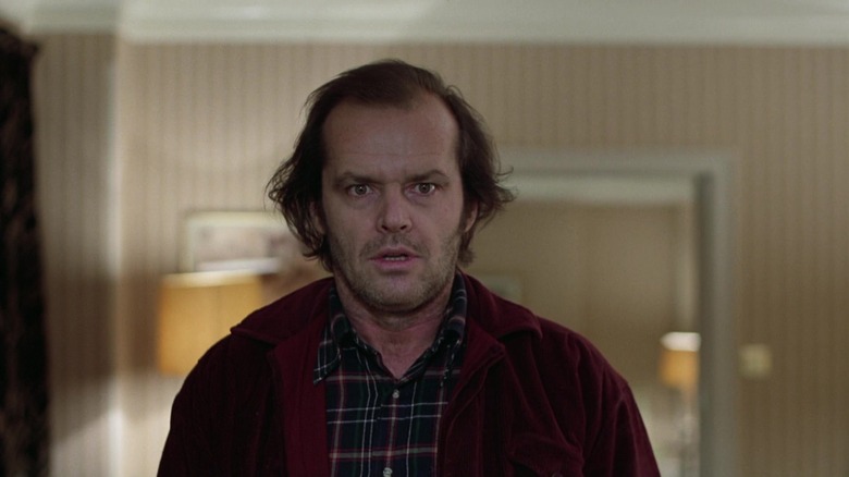 Jack looking zoned out in a bathroom in The Shining