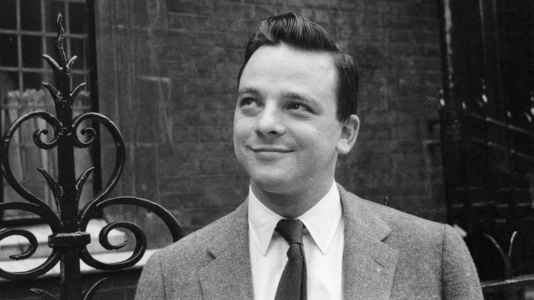 Young Stephen Sondheim smiles