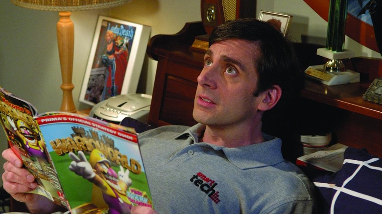 Steve Carell in The 40 Year Old Virgin