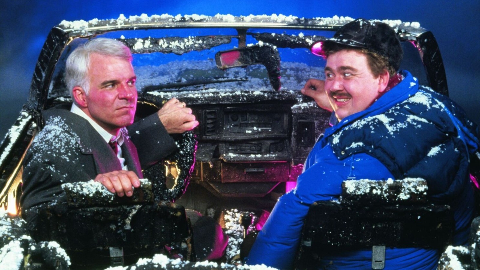 Steve Martin and John Candy’s Improv Gets Out of Hand in Planes, Trains, and Cars