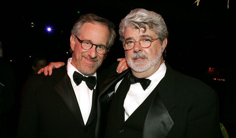 Steven Spielberg and George Lucas are BFFs 4eva