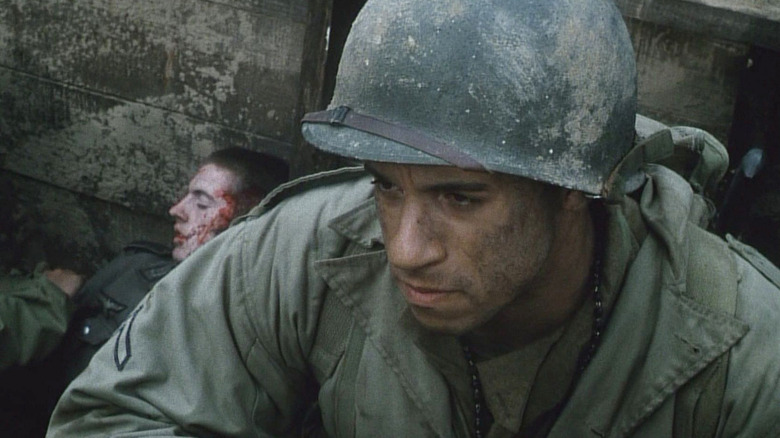 Vin Diesel in Saving Private Ryan