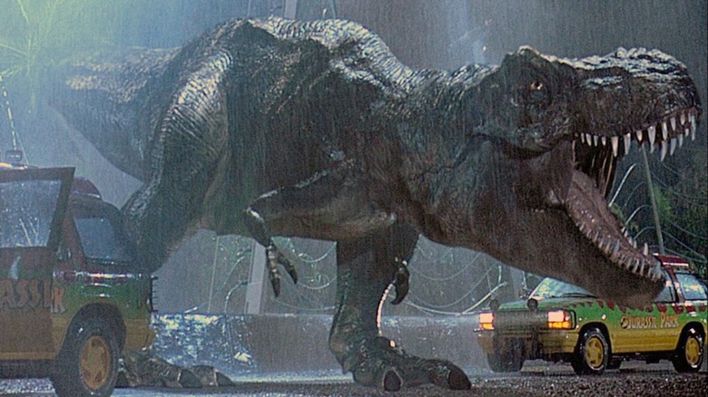 T-Rex Jurassic Park Roaring
