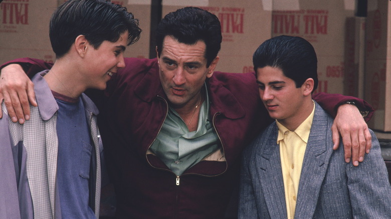 Christopher Serrone, Robert De Niro, and Joseph D'Onofrio in Goodfellas