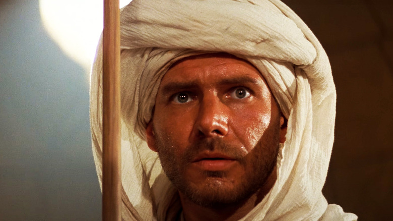 Harrison Ford in Raiders of the Lost Ark