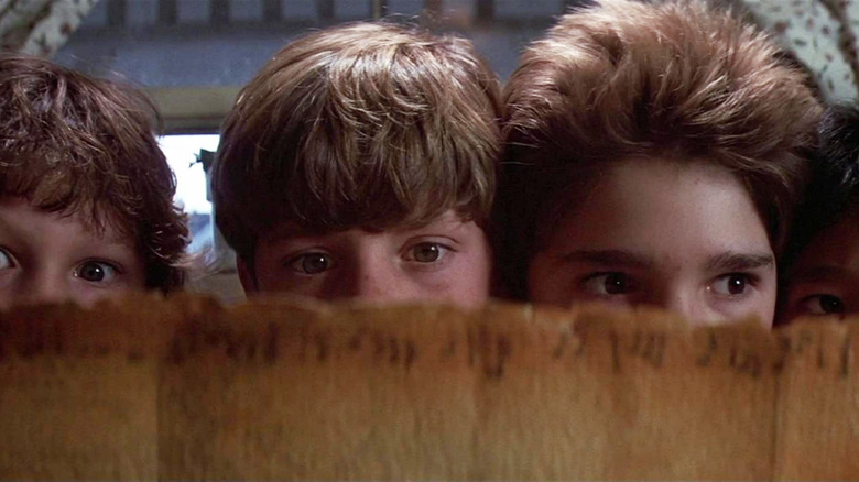 Sean Astin and Corey Feldman in The Goonies