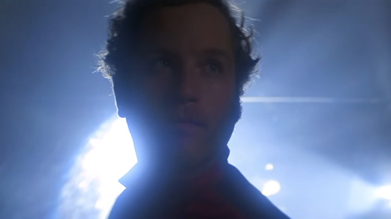 Roy Near standing in front of the mothership in Close Encounters of the Third Kind