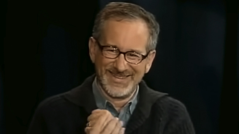 Steven Spielberg on stage in an episode of Inside the Actors Studio