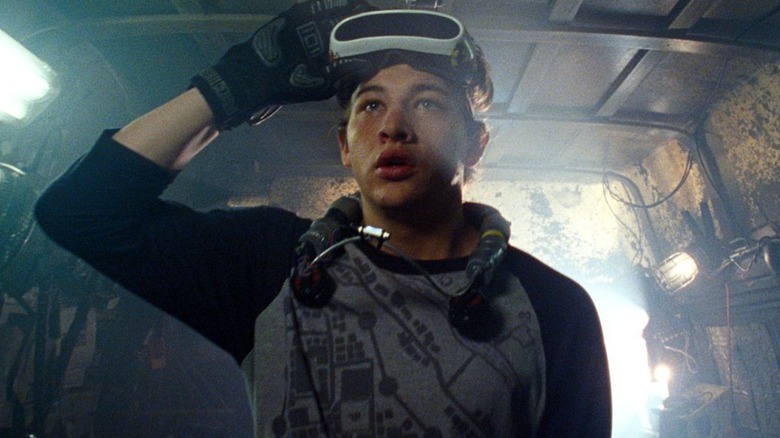 Tye Sheridan takes a break from the OASIS as Wade Watts in Ready Player One
