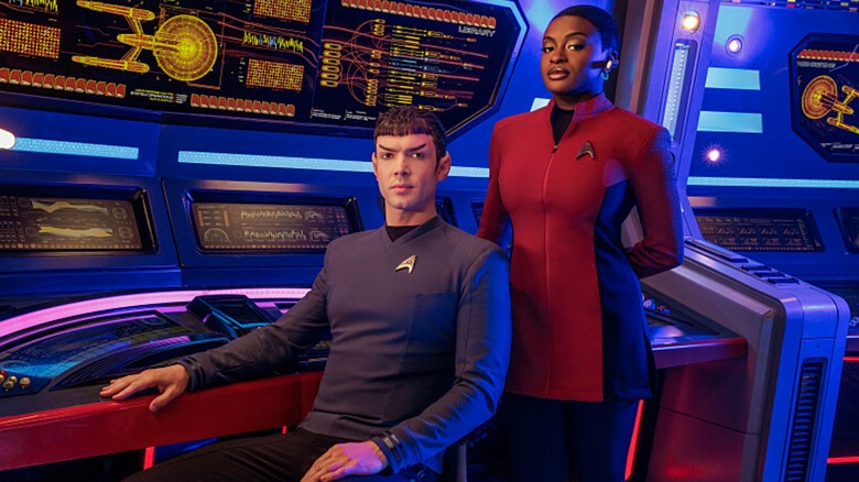 Ethan Peck, Celia Rose Gooding, Star Trek: Strange New Worlds