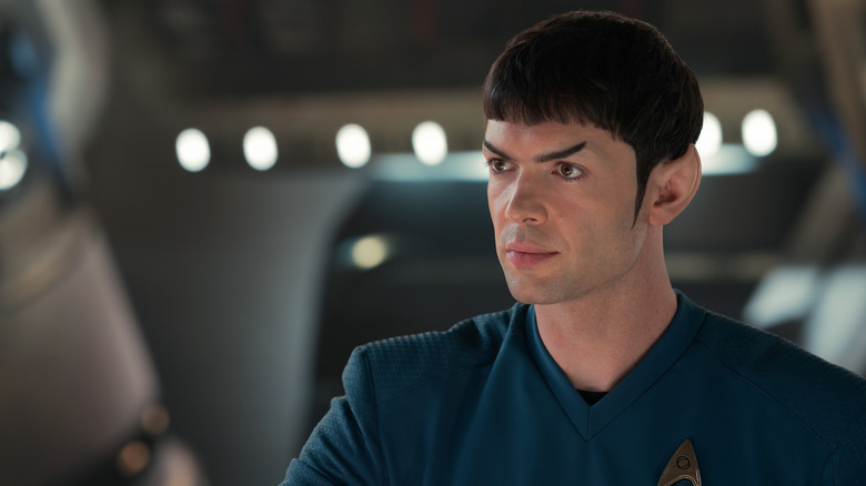 Ethan Peck in Star Trek: Strange New Worlds