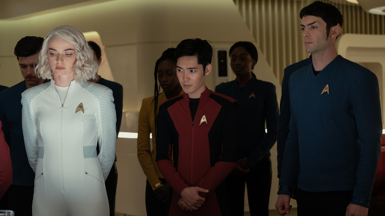 Jess Bush Ethan Peck Star Trek Strange New Worlds