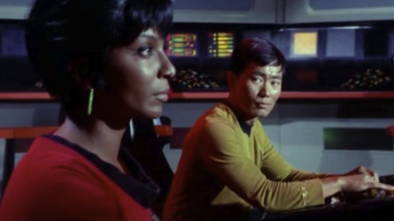 Nichelle Nichols as Uhura in Star Trek: The Original Series