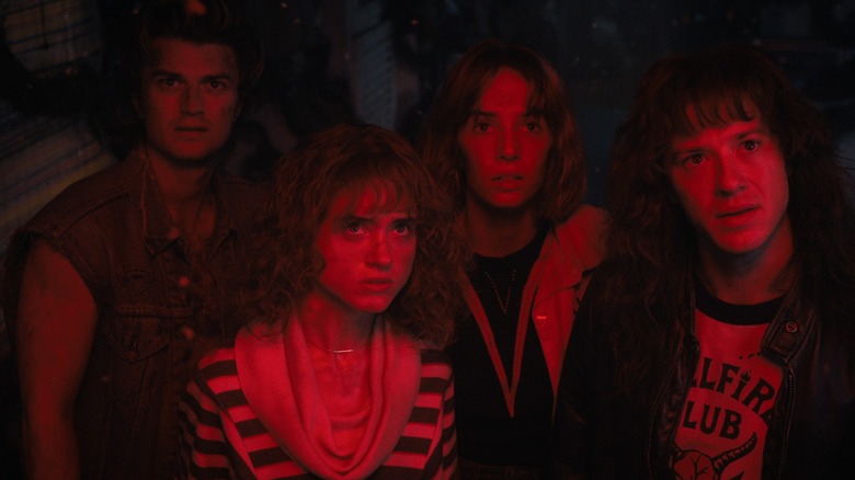 Joe Keery, Natalia Dyer, Maya Hawke, Joseph Quinn, Stranger Things