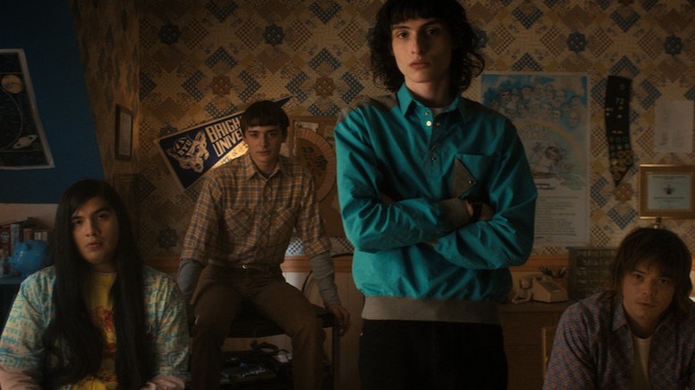 Eduardo Franco, Noah Schnapp, Finn Wolfhard, Charlie Heaton