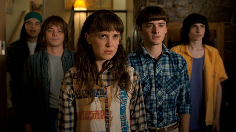 The cast of Stranger Things