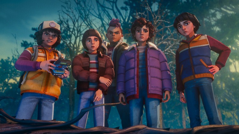 Le groupe principal côtoie un nouveau personnage dans Stranger Things : Tales From '85.