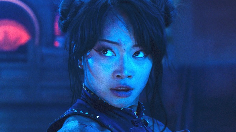 Chun-Li looking cool in Street Fighter